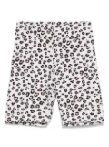 Monnalisa leopard-print shorts - White