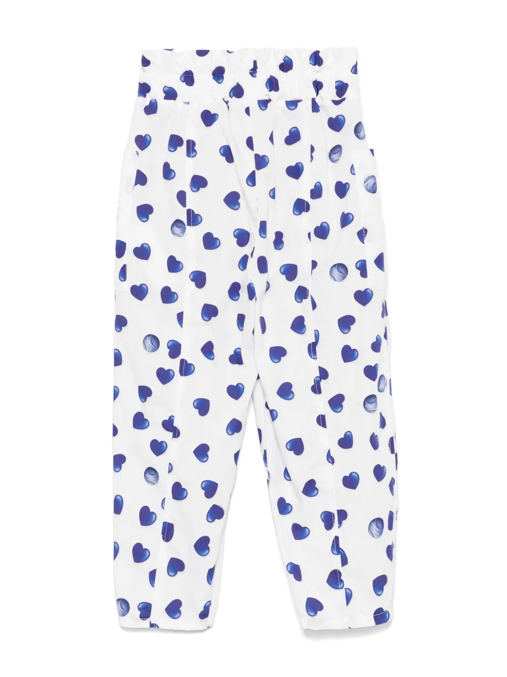 Monnalisa heart-print trousers | Girls Casual Trousers | Image 2