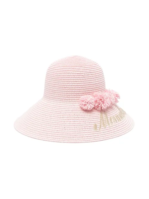 Monnalisa sombrero con aplique floral