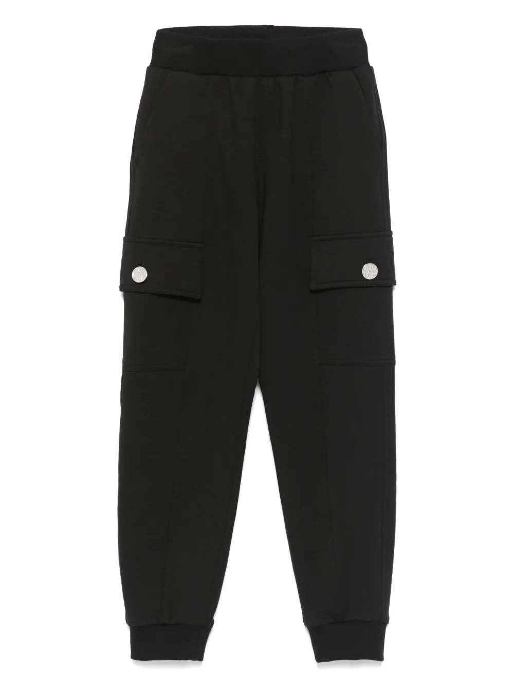 Monnalisa cargo-pockets track pants | Black | Image 1