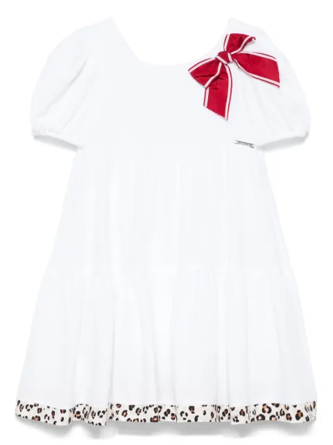 Monnalisa vestido con detalle de moño