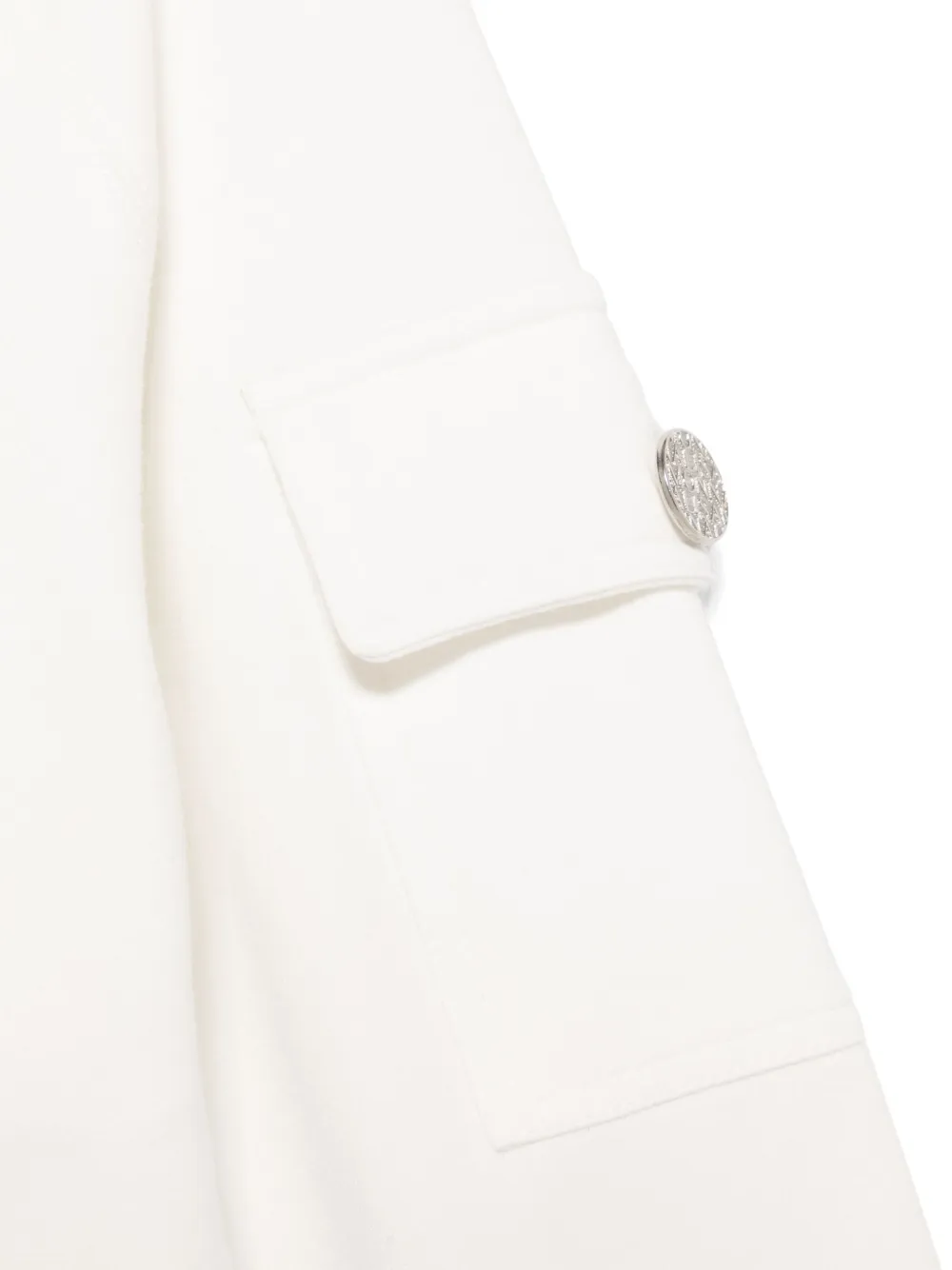 Monnalisa Sweater met rits Wit