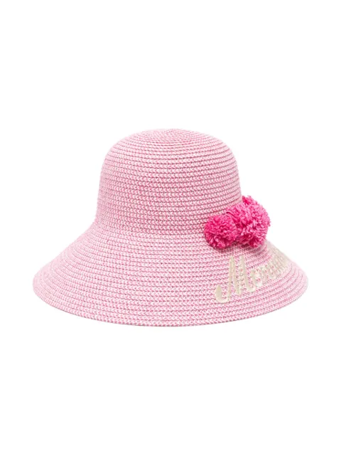 Monnalisa sombrero con aplique floral