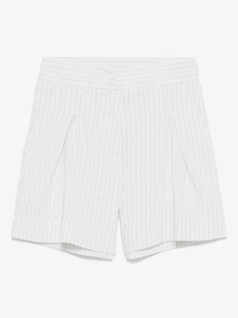 Monnalisa shorts con motivo de rayas diplomáticas