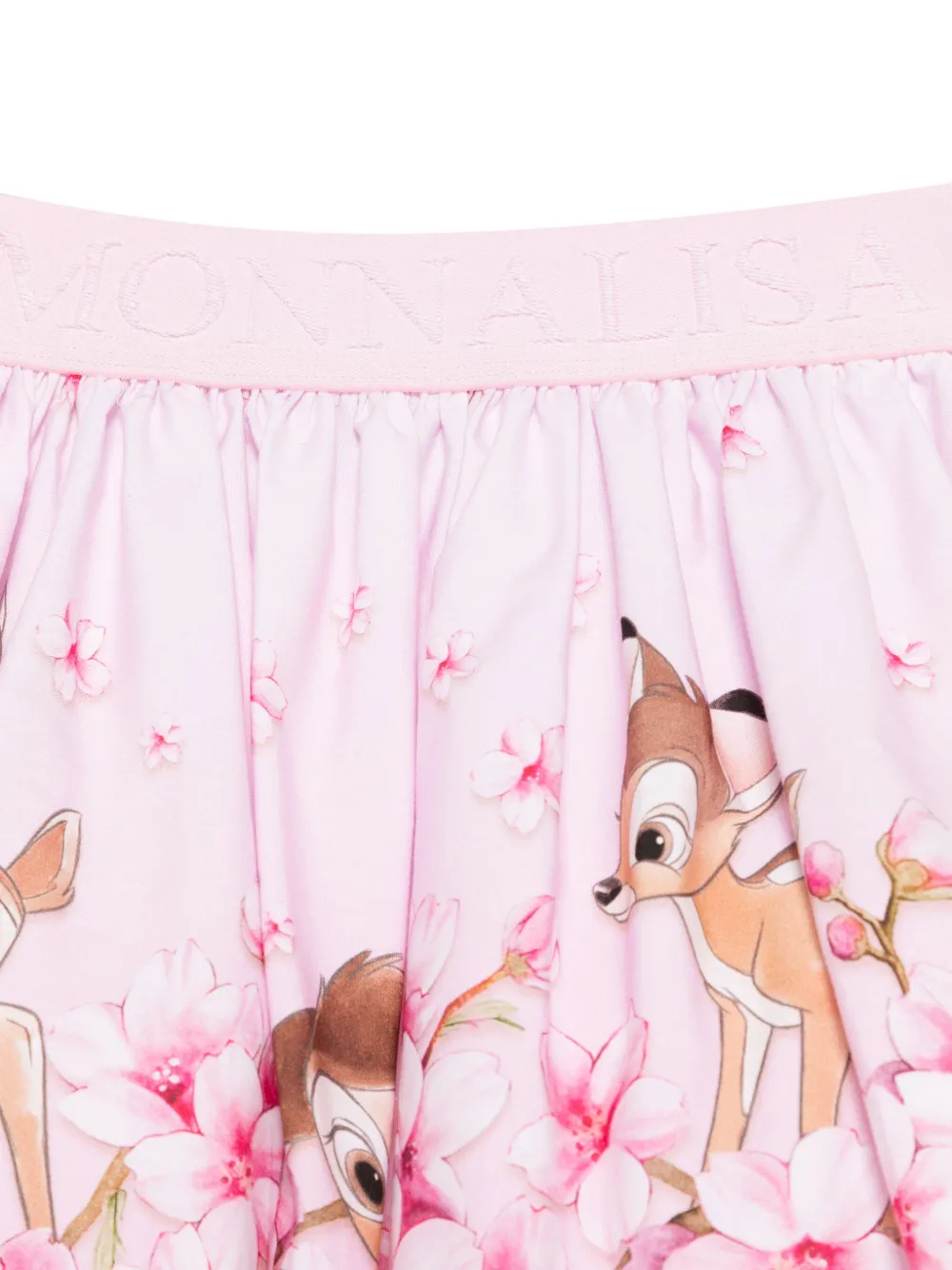 Monnalisa Rok met grafische print Roze