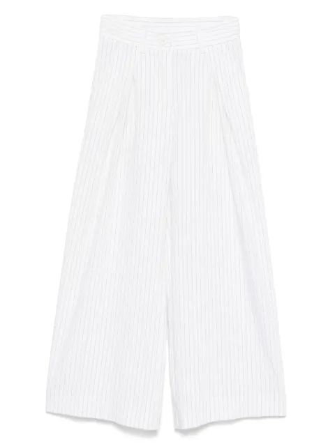 Monnalisa pinstripe-pattern trousers