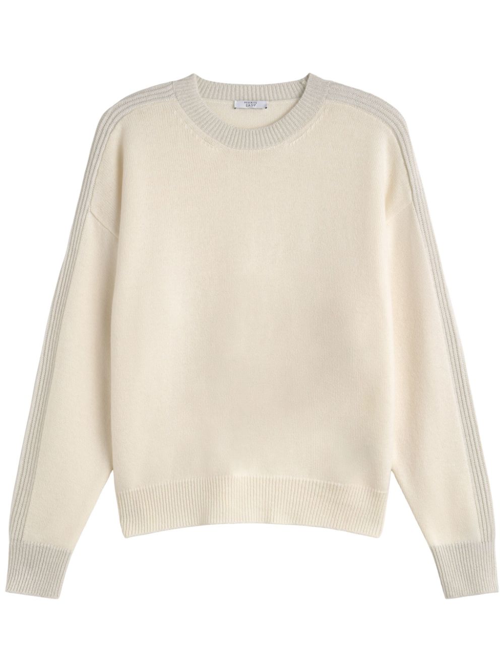 Peserico Stripe Detailing Jumper In Nude