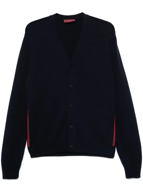 Gucci Cardigan mit Webstreifen