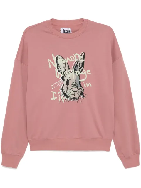 izzue graphic-print sweatshirt