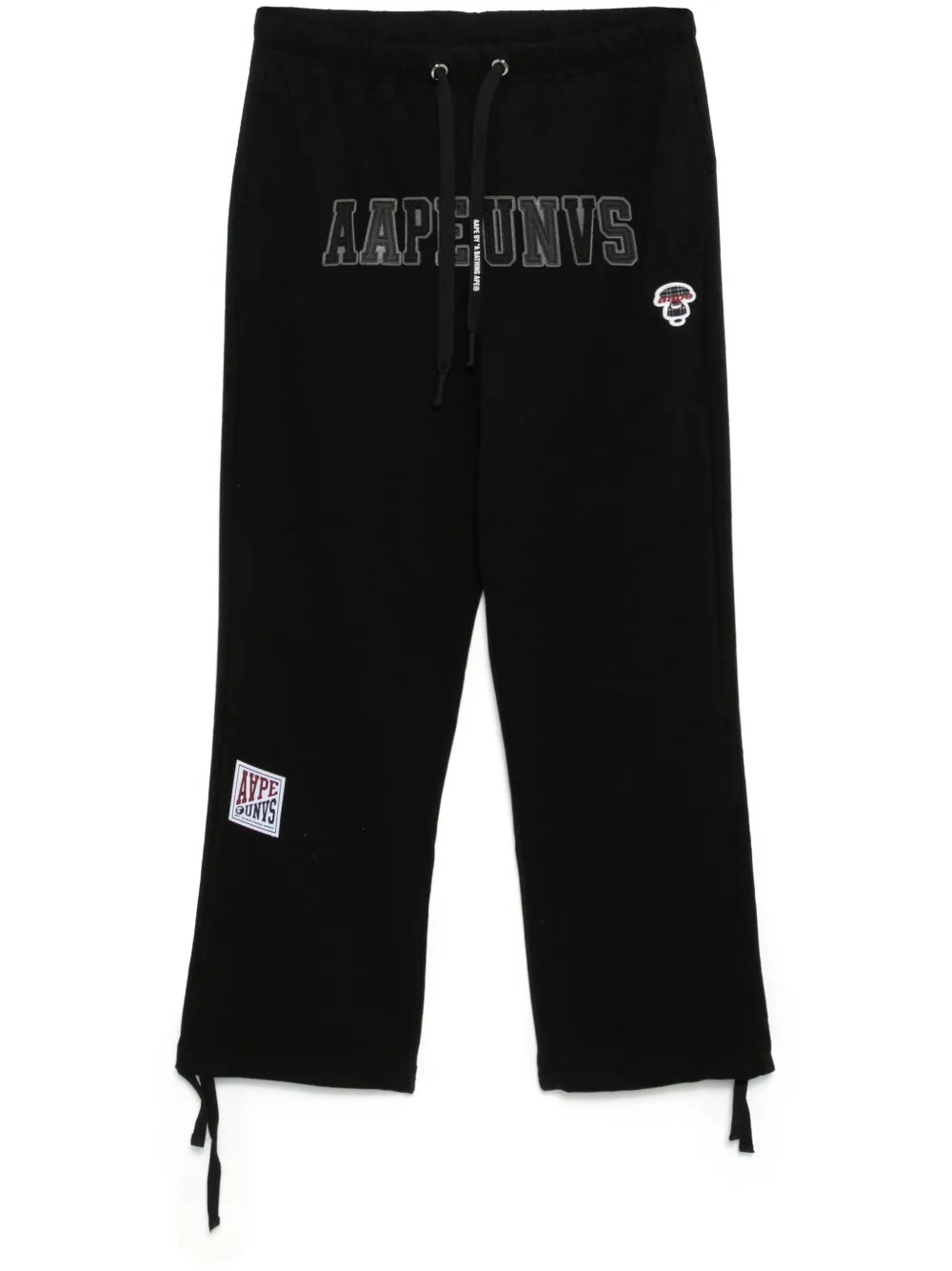 AAPE BY *A BATHING APE® pants con logo Moonface | negro | Image 1