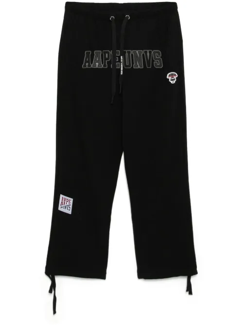 Pantalon de jogging à logo Moonface - AAPE BY *A BATHING APE® - Modalova