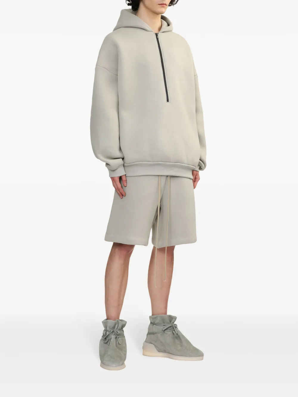 Fear Of God half-zip hoodie - Grijs