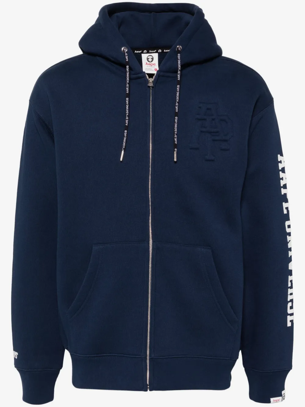 AAPE BY *A BATHING APE® 로고 후드 재킷 | 블루 | Image 1