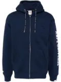 AAPE BY *A BATHING APE® logo hooded jacket - Blue
