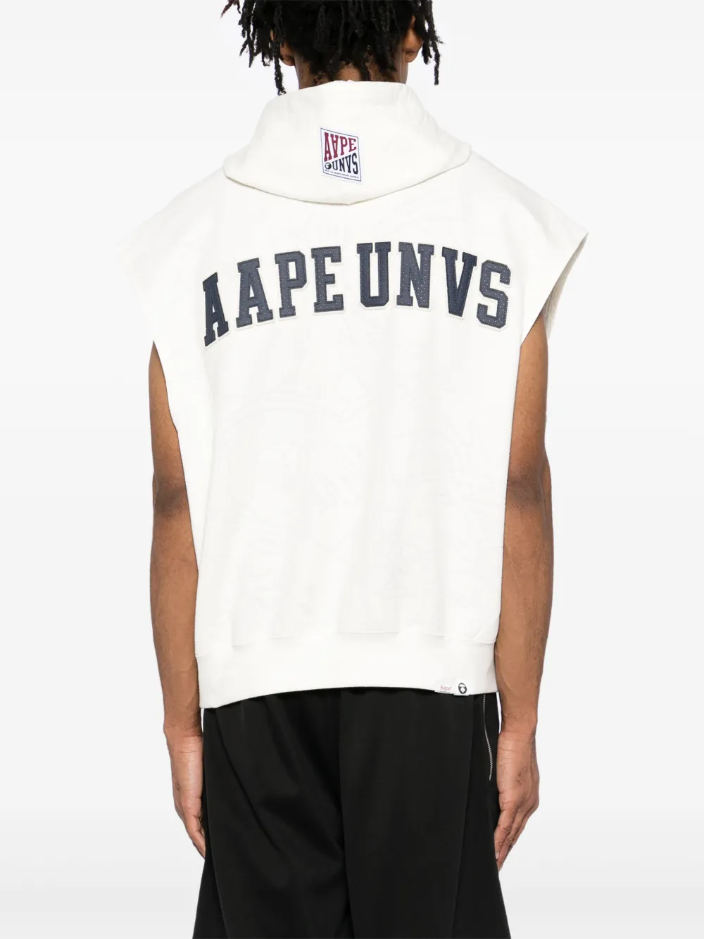AAPE BY *A BATHING APE Hoodie met patroon Wit