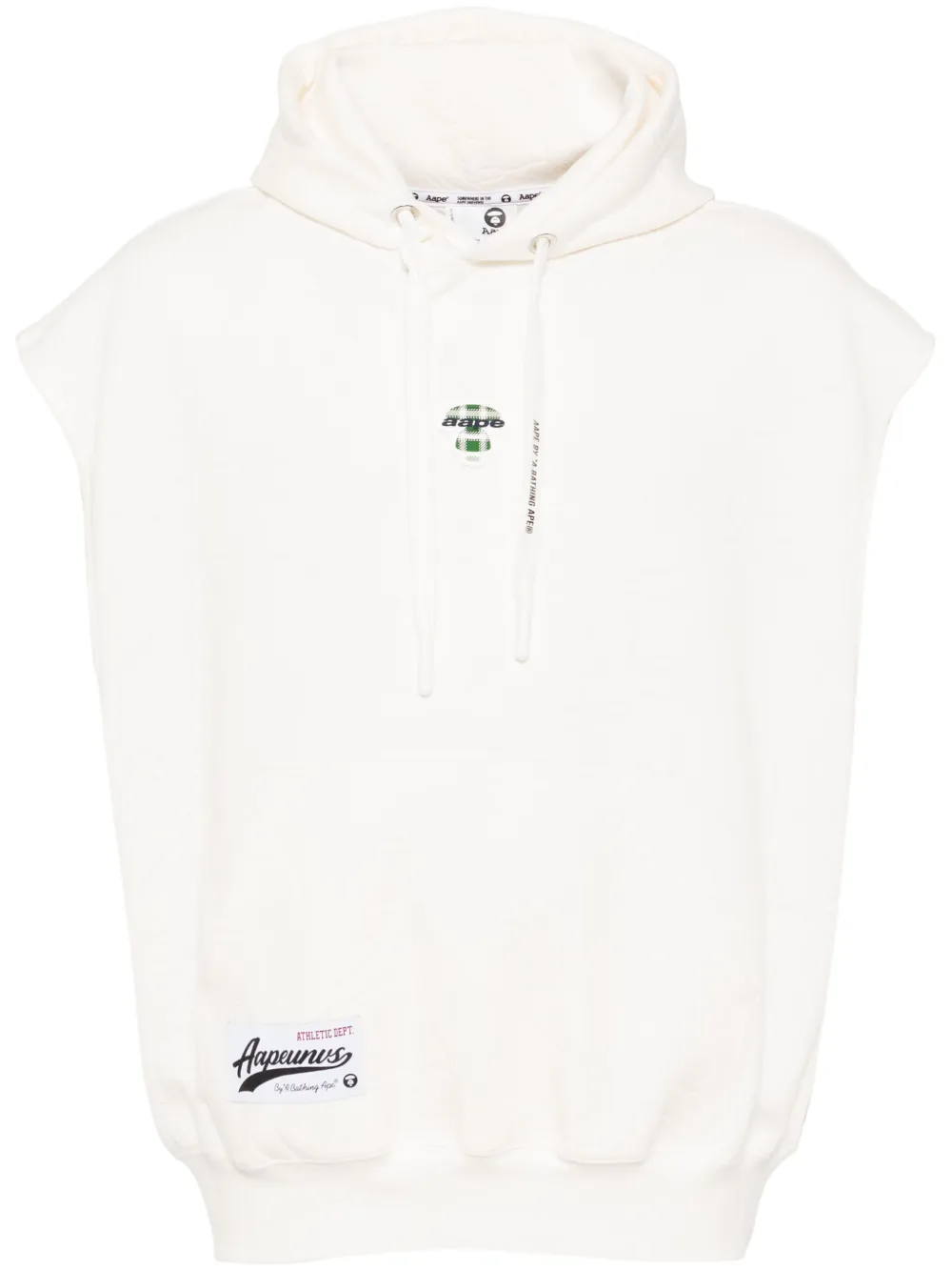 AAPE BY *A BATHING APE Hoodie met patroon Wit