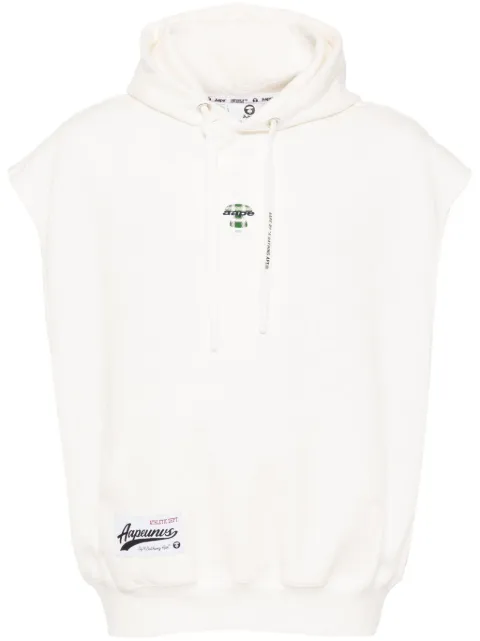 AAPE BY *A BATHING APE patterned hoodie Men
