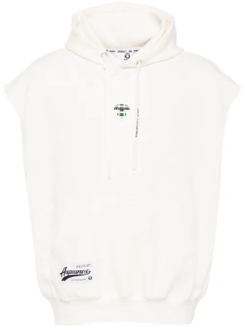 Hoodie en maille intarsia - AAPE BY *A BATHING APE® - Modalova