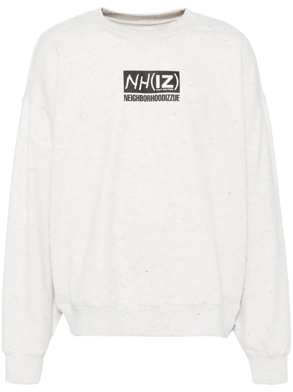 izzue logo-print sweatshirt | Grey | Image 1