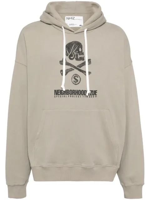 izzue graphic print hoodie