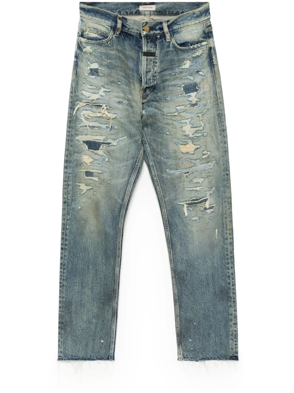 Fear Of God classic-five-pocket staight-leg jeans Men