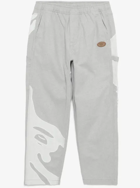 AAPE BY *A BATHING APE® moonface-logo jeans