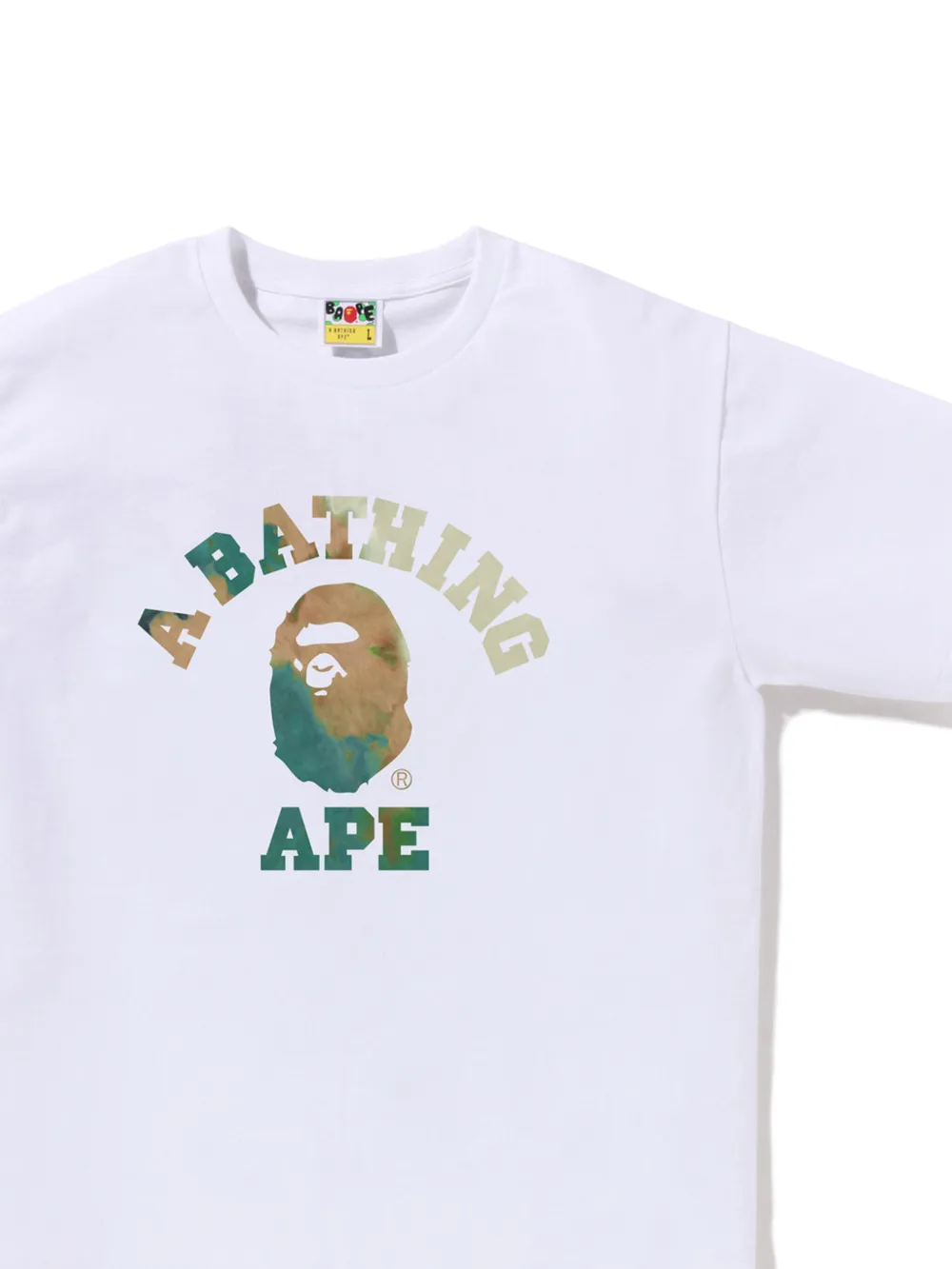 A BATHING APE® playera con logo estampado | Playeras | Image 2