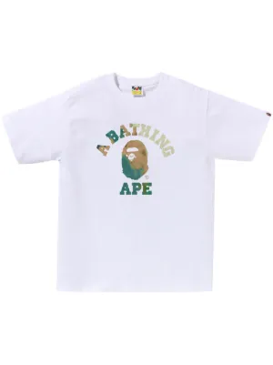 A BATHING APE® ロゴ Tシャツ | ホワイト | FARFETCH JP