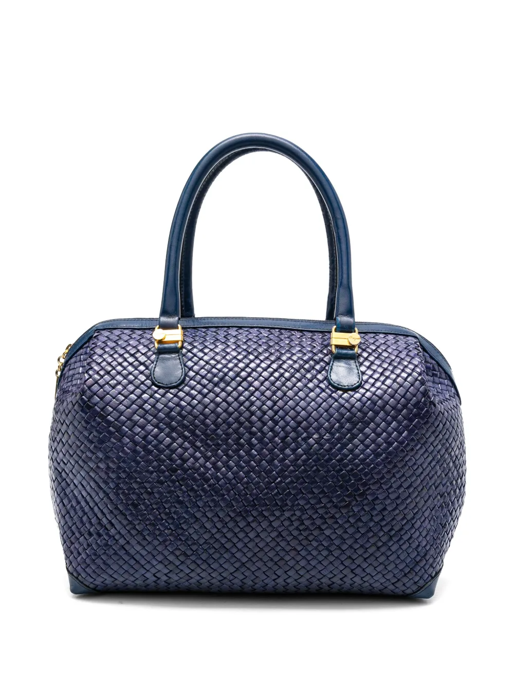 Ferragamo Pre-Owned 1990s leather tote bag | Blue | Image 1