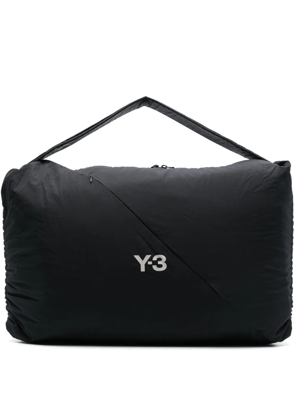 Y-3 Schoudertas met logoprint Zwart