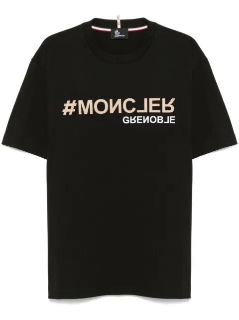 Moncler Grenoble playera con logo de goma