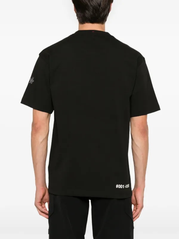 Moncler Grenoble t-shirt à Logo Imprimé | Noir | FARFETCH FR