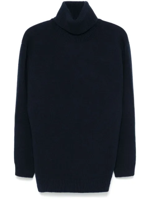 Miu Miu intarsia-knit logo sweater