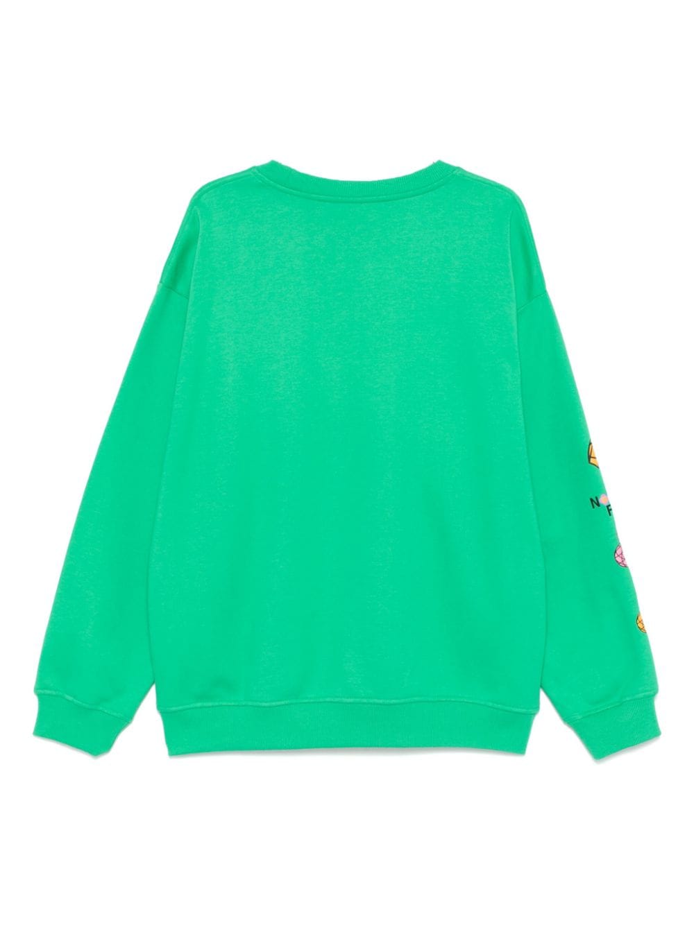 Shop The North Face X Yinka Ilori Logo-print Sweatshirt In Green