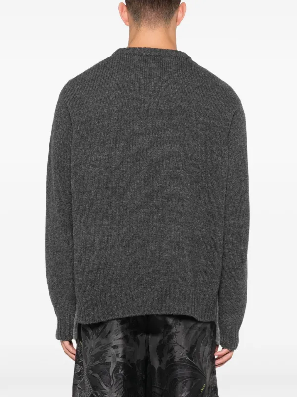 Gucci two-tone Sweater | Grey | FARFETCH