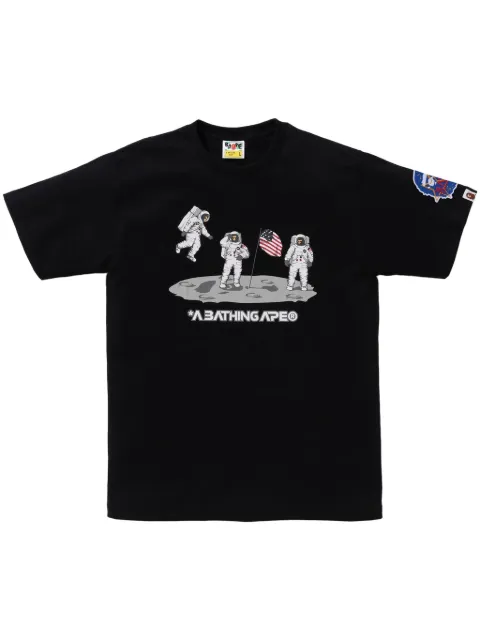 A BATHING APE® T-Shirt mit grafischem Print