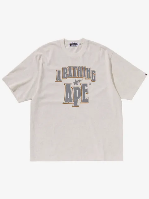 A BATHING APE® t-shirt à logo imprimé