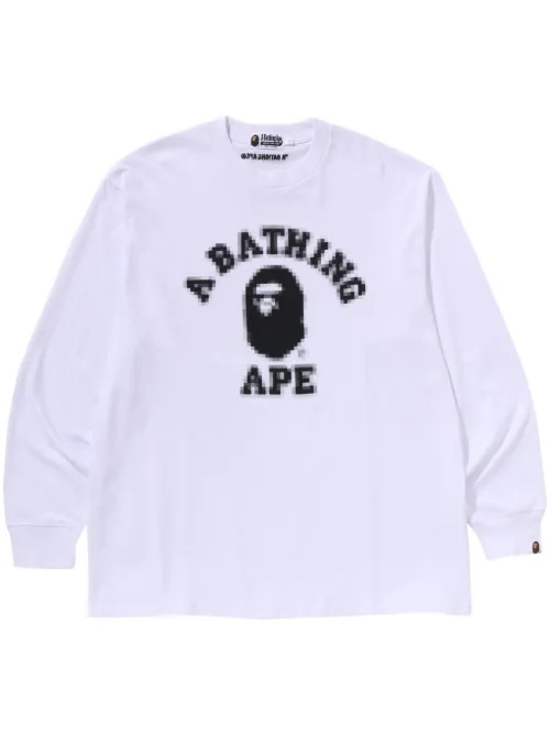 Sweat à logo imprimé - A BATHING APE® - Modalova