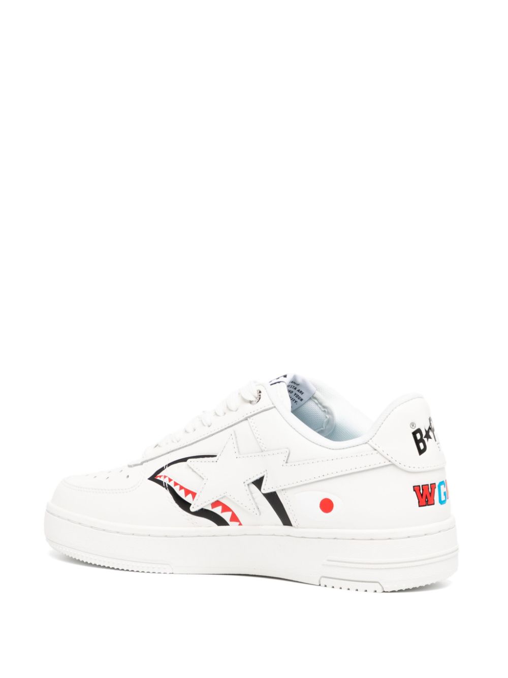 A BATHING APE STA Shark M2 sneakers Wit