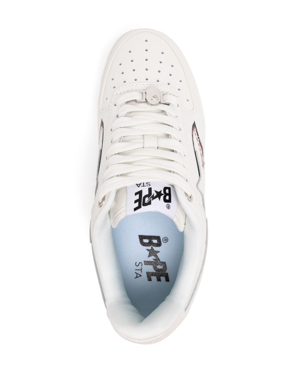 A BATHING APE STA Shark M2 sneakers Wit