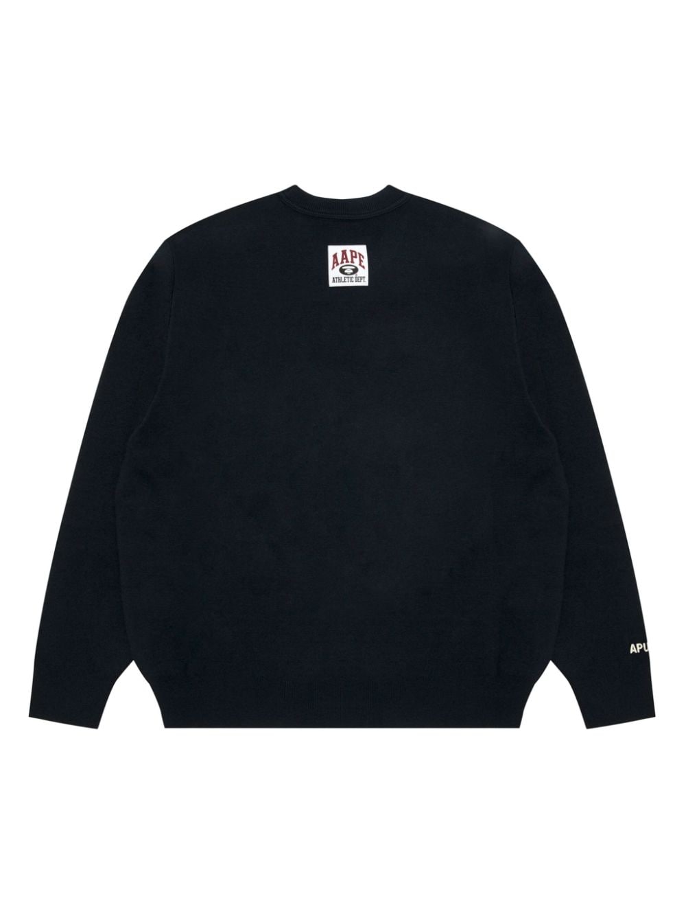 AAPE BY *A BATHING APE® embroidered-logo sweater - Blauw