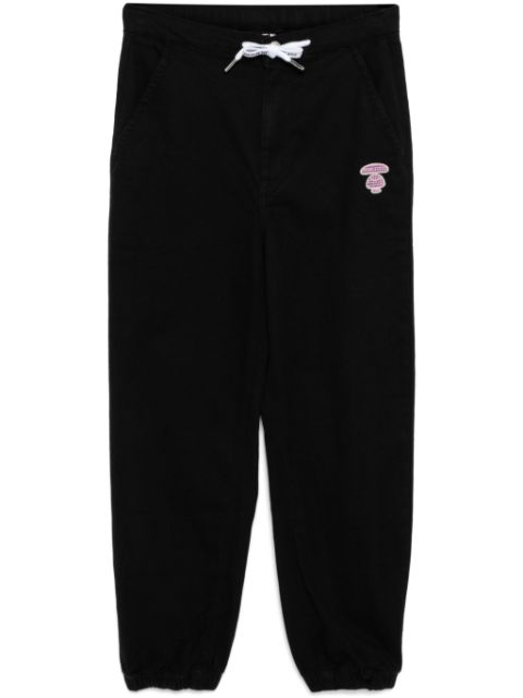 AAPE BY *A BATHING APE logo tapered trousers Women