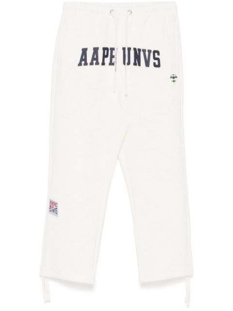 AAPE BY *A BATHING APE debossed logo pants Men