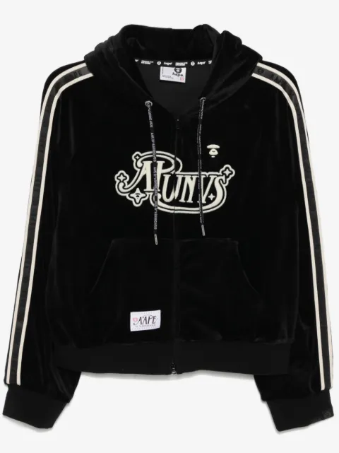 A BATHING APE® chaqueta bordada con capucha