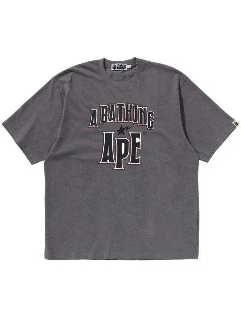 A BATHING APE® t-shirt à logo imprimé