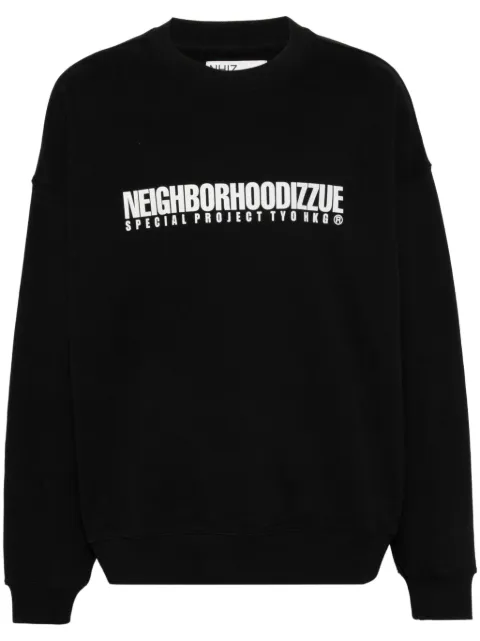 izzue logo print sweatshirt