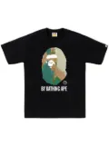 A BATHING APE® logo-print T-shirt - Black