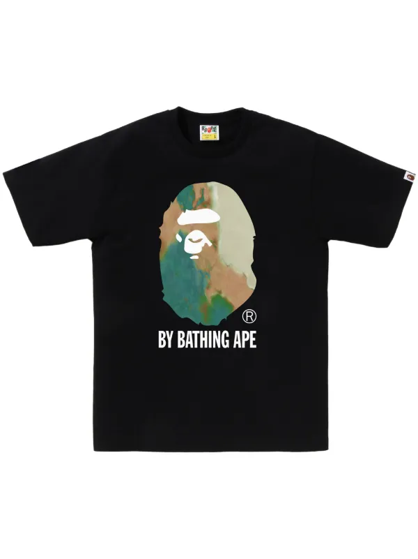 A BATHING APE® ロゴ Tシャツ | ブラック | FARFETCH JP