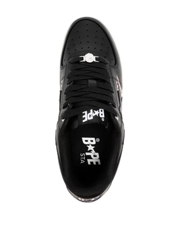 A BATHING APE® STA Shark M2 Sneakers | Black | FARFETCH