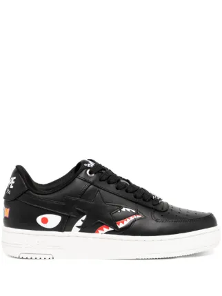 A BATHING APE® Tênis STA Shark M2 | Preto | FARFETCH BR